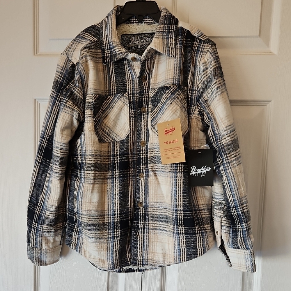 NWT Brooklyn Plaid Shacket